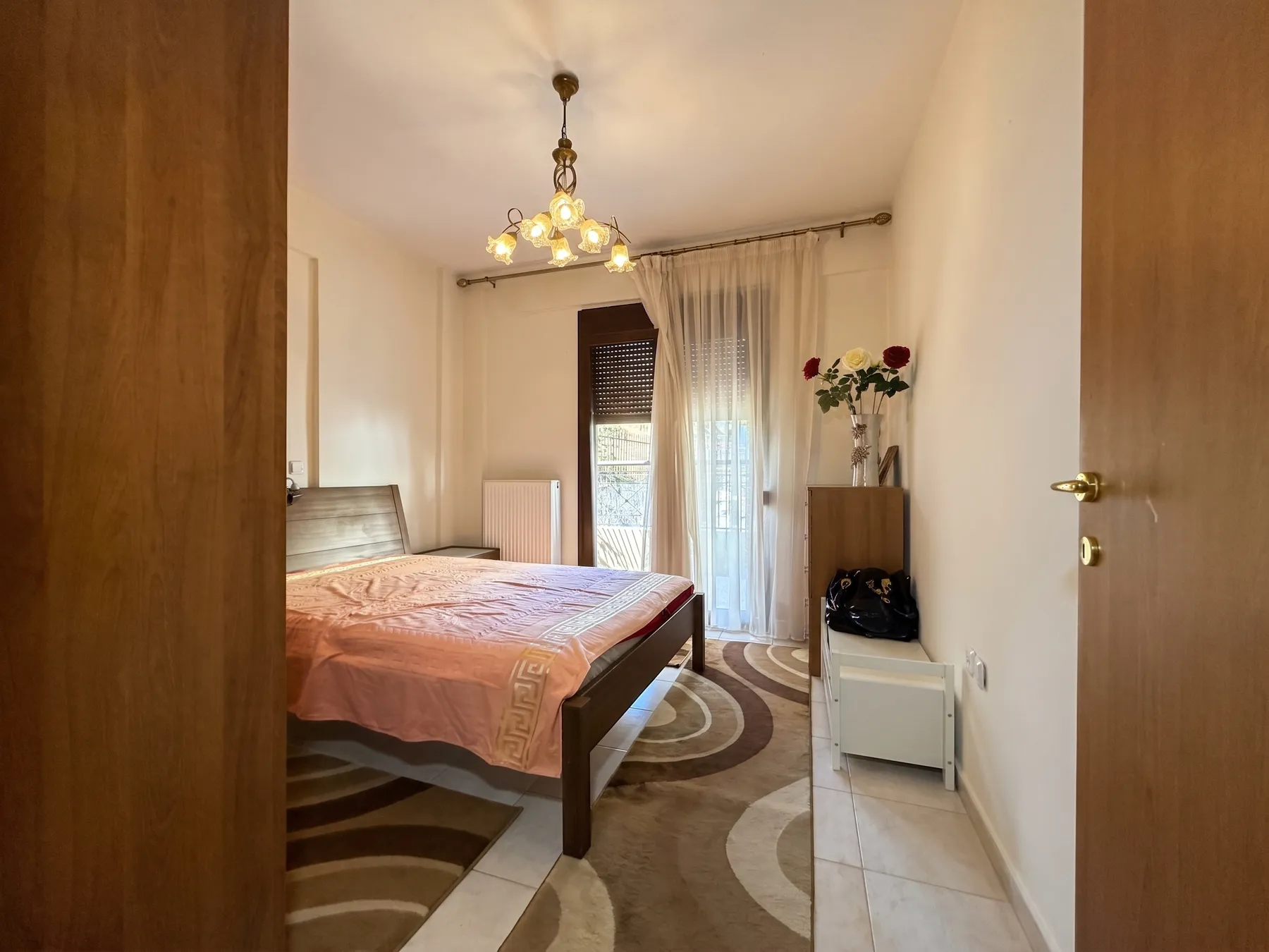 Спальня — квартира 60 м², Неа Калликратия