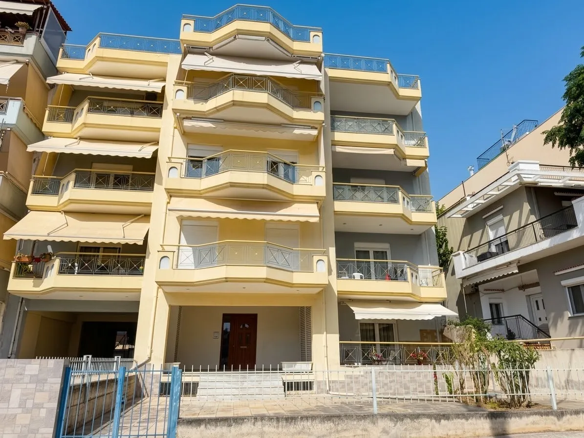 Фасад дома — квартира 73,14 м², Неа Калликратия