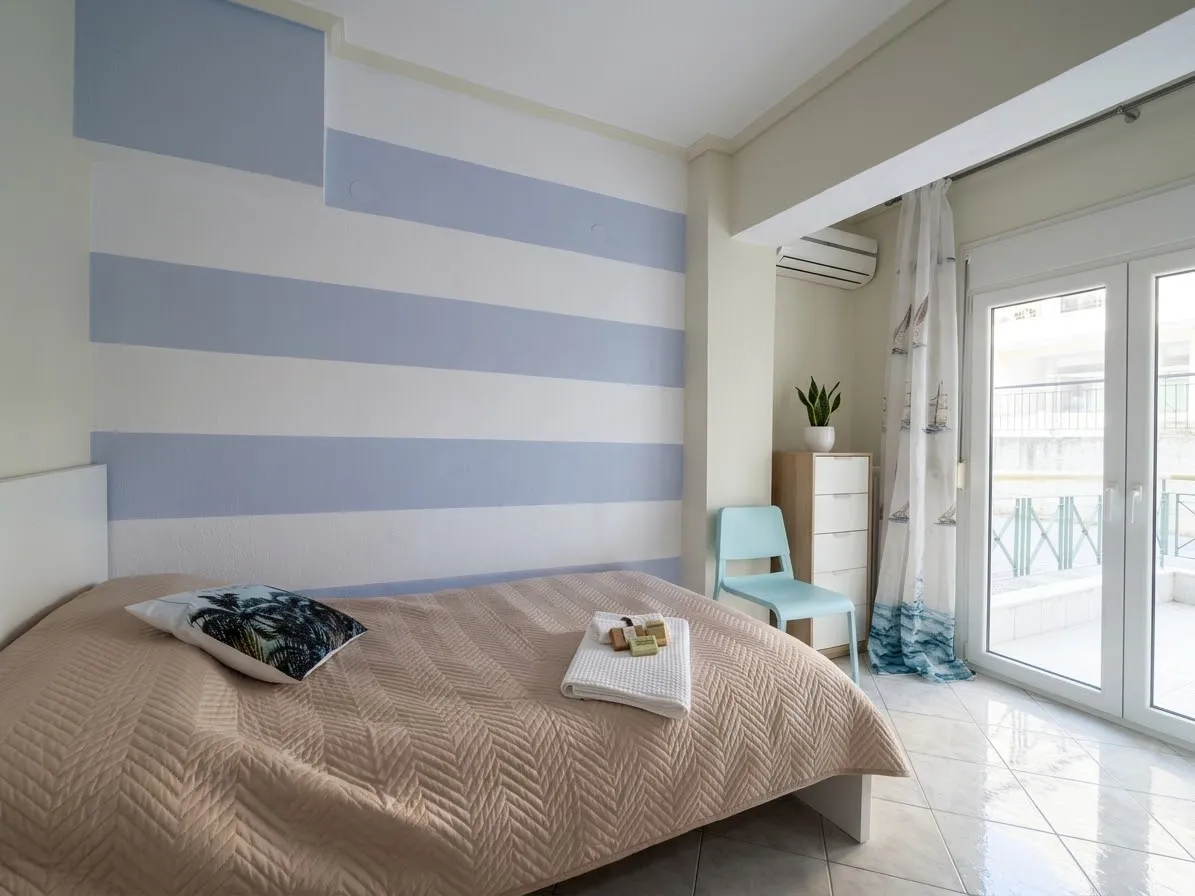 Вторая спальня — квартира 73,14 м², Неа Калликратия